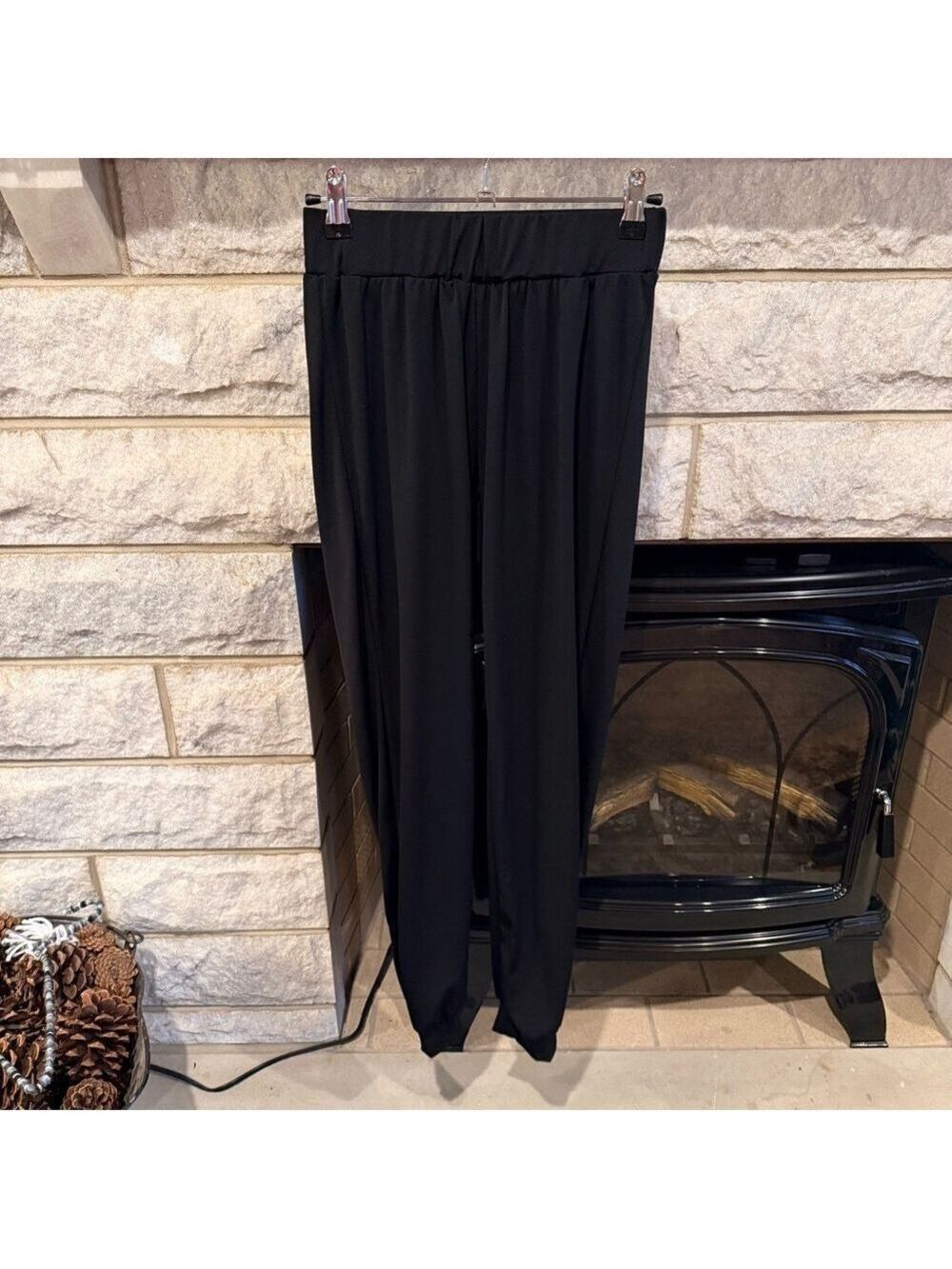Balera Black Women's Jogger Style Dance Pants Adult Small